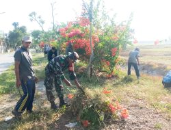 Peringati Hari Lingkungan Hidup Sedunia 2024, Babinsa Kodim Bojonegoro dan Masyarakat Karya Bakti Bersama
