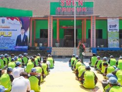 Dukung MPLS, Babinsa Kodim Bojonegoro bentuk Karakter Pelajar Berprofil Pancasila