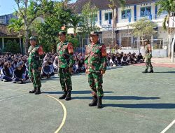 Bentuk Karakter Generasi Muda, Babinsa Koramil 0813-09/Sumberrejo Berikan Pelatihan Bela Negara