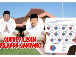 Lembaga Survey LPSIM Pasangan H Slamet Junaidi Dan Ra Mahfudz Menang Jauh