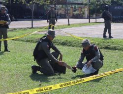 Mengantisipasi Kesalahan Prosedur Dalam Bertugas Satbrimob Polda Kalbar Terus Melaksanakan Kegiatan Latihan