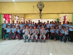 Stasiun Bakamla Tual Gelar Sosialisasi K3 di SMKN 1 Tual