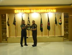 Pangdam Kasuari Terima Audiensi Kajati PB, Komitmen Keduanya Untuk Berkolaborasi Jaga Stabilitas Wilayah