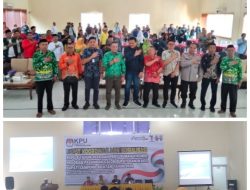 KPU Gelar Rapat Koordinasi Dan Sosialisasi; PKPU 8 Tahun 2024 Dan Penyusunan Visi Misi, Program Pasangan Calon Bupati Dan Wakil Bupati Lamsel Tahun 2024