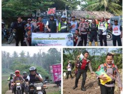 Adventure Kamtibmas Polres Lampung Selatan, ajak warga dukung kamtibmas yg kondusif.