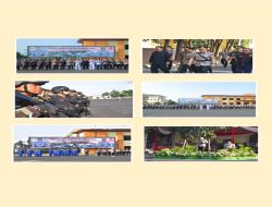 Irjen Pol.Helmy Santika Pimpin Upacara Hari Juang Polri 2024 di Polda Lampung.