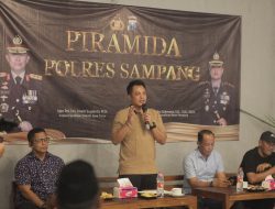 Jalin Sinergi Jaga Kamtibmas, Kapolres Sampang Ajak Ratusan Awak Media Ngopi Bareng