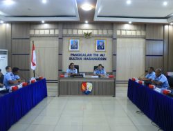Entry Briefing Audit Kinerja Itjenau di Lanud Sultan Hasanuddin