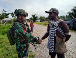 Komsos Habema Disambut Gembira Masyarakat Mumugu 