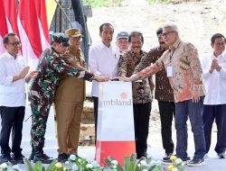 Panglima TNI Dampingi Presiden RI Groundbreaking dan Resmikan Infrastruktur di IKN