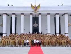 Panglima TNI Hadiri Pengarahan Presiden RI Kepada Kepala Daerah Seluruh Indonesia di IKN
