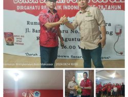 Mahasiswa Teknik Kelautan Universitas Hasanuddin Memeriahkan HUT RI ke 79 Dengan Donor Darah