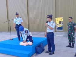 Tingkatkan Kesadaran dan Pengetahuan Kesehatan Jantung, Lanud Sultan Hasanuddin Gelar Ceramah Kesehatan