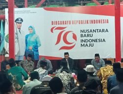 Desa Tamansari Kecamatan Wonorejo Gelar Tasyakuran dan Doa Bersama Peringatan HUT RI ke-79