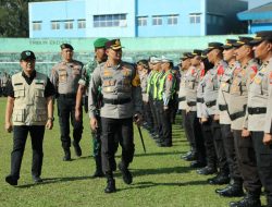 Polresta Malang Kota Siagakan 3000 lebih Personel Gabungan Siap Amankan Pilkada 2024
