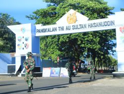 Sathanlan Lanud Sultan Hasanuddin Gelar Latihan Pertahanan Pangkalan
