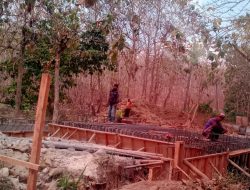 Diduga Proyek Siluman, Proyek Jembatan Desa Wukiharjo Tanpa Ada Papan Informasi