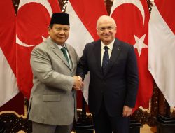 Menhan Prabowo Terima Kunjungan Menhan Turki, Tekankan Transfer Pengetahuan
