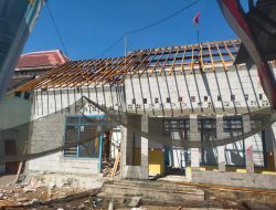 Pembangunan Rehabilitasi Kantor Desa Coban Blimbing Gunakan Anggaran dari Bantuan Keuangan Khusus Kabupaten