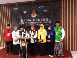 Gus Mujib dan Ning Wardah Resmi Mendaftar Calon Bupati Dan Wakil Bupati ke KPU