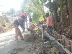 Proyek Pembangunan Drainase di Desa Sumberrjo Diduga Proyek Siluman dan Bahan Material Tidak Sesuai Spesifikasi