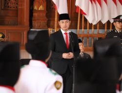 Mas Lindra Kukuhkan Paskibraka Kabupaten Tuban 2024