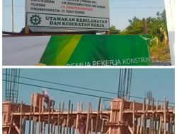 Proyek Pembangunan Gedung kampus IAINU Bangi, Diduga Langgar Aturan K3