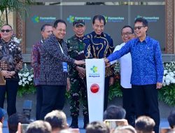 Panglima TNI Dampingi Presiden Jokowi Resmikan Gedung Pelayanan Kesehatan Ibu dan Anak di RS Ngoerah Denpasar