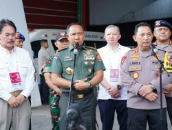 Panglima TNI Tinjau Pengamanan Paus Fransiscus di GBK