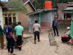 Pembangunan Sarana Air Bersih Berupa Sumur Bor Desa Tarahan Sudah Mulai Dikerjakan