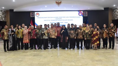 Laksda TNI Dr. Suradi Agung Slamet, S.T., S.Sos., M.M., Dikukuhkan sebagai Ketua Umum IKADIP IPDN Periode 2024-2029