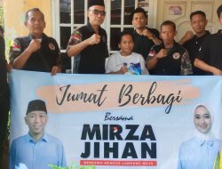 Brigade 5822 Chakra Trisula Sakti Bersama Tim Mirza-Jihan Gelar Jumat Berbagi