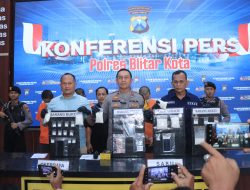 Polres Blitar Kota Berhasil Ungkap Kasus Narkoba, Ribuan Butir Okerbaya dan Tersangka Diamankan