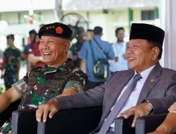 Kasum TNI Hadiri Upacara Penetapan Komcad Matra Darat Unhan RI TA. 2024