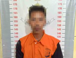 Pelaku Bobol rumah ditangkap Tekab 308 Polsek Sidomulyo
