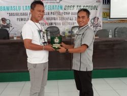 Bawaslu Lamsel Sosialisasikan Pengawas Partisipatif Bagi Pemilih Pemula di Kampus STAI YASBA