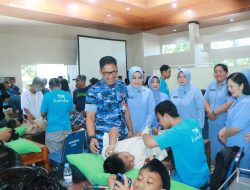 Jelang HUT TNI Ke-79, Lanud Sultan Hasanuddin Gelar Sunatan Massal