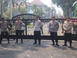 Polres Malang Siagakan Ratusan Personel Amankan pengundian Nomor Urut Paslon Pilkada 2024