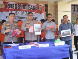 Polsek Tanjung Bintang Tangkap 9 Pelaku kejahatan dalam 10 hari.