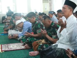 Lanud Sultan Hasanuddin Gelar Doa Bersama Untuk Keselamatan Dan Kesuksesan Demo Udara Pada Peringatan HUT Ke-79 TNI