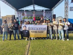 Acara Jalan Santai Karang Taruna Pemuda Desa Ngumpak Dalem Bojonegoro Bersama Relawan Kang Huda