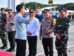 Panglima TNI Dampingi Presiden RI Ke Mandalika
