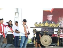Kalianda Kate Festival III Resmi Dibuka, Diwarnai Tari Tuping Massal