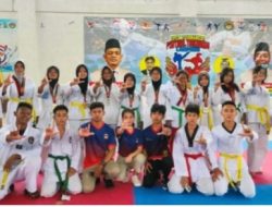 Satlas Lamsel Sabet 20 Medali di Kejuaraan Festival Taekwondo Lampung XII 2024