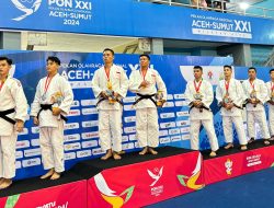 Atlet Judo Asal Tuban, Suliswanto, Raih Medali Emas di PON XXI ACEH-SUMUT 2024