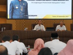 Hari Pertama Bertugas, PJS. Bupati Tuban Pimpin Rakor Bersama Sekda dan Pimpinan OPD