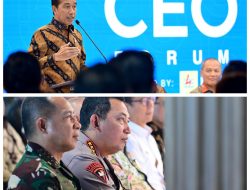 Panglima TNI Dampingi Presiden RI Hadiri Kompas 100 CEO Forum Tahun 2024
