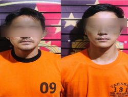 Bersembunyi di Kamar Mandi, Dua Pengguna Sabu Ditangkap Polisi