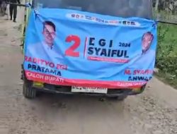 Terus Bergerak Demi Masyarakat Lampung Selatan, Tim Paslon Egi-Syaiful Turunkan Bantuan Batu Sabess Untuk Insprastruktur Jalan