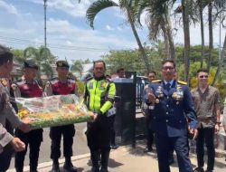 Danlanud Sultan Hasanuddin Terima Kejutan Istimewa dari Kapolres Maros pada HUT Ke-79 TNI